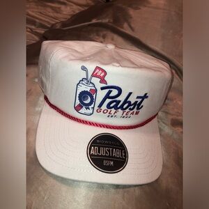 Pabst BR Golf Team White Hat